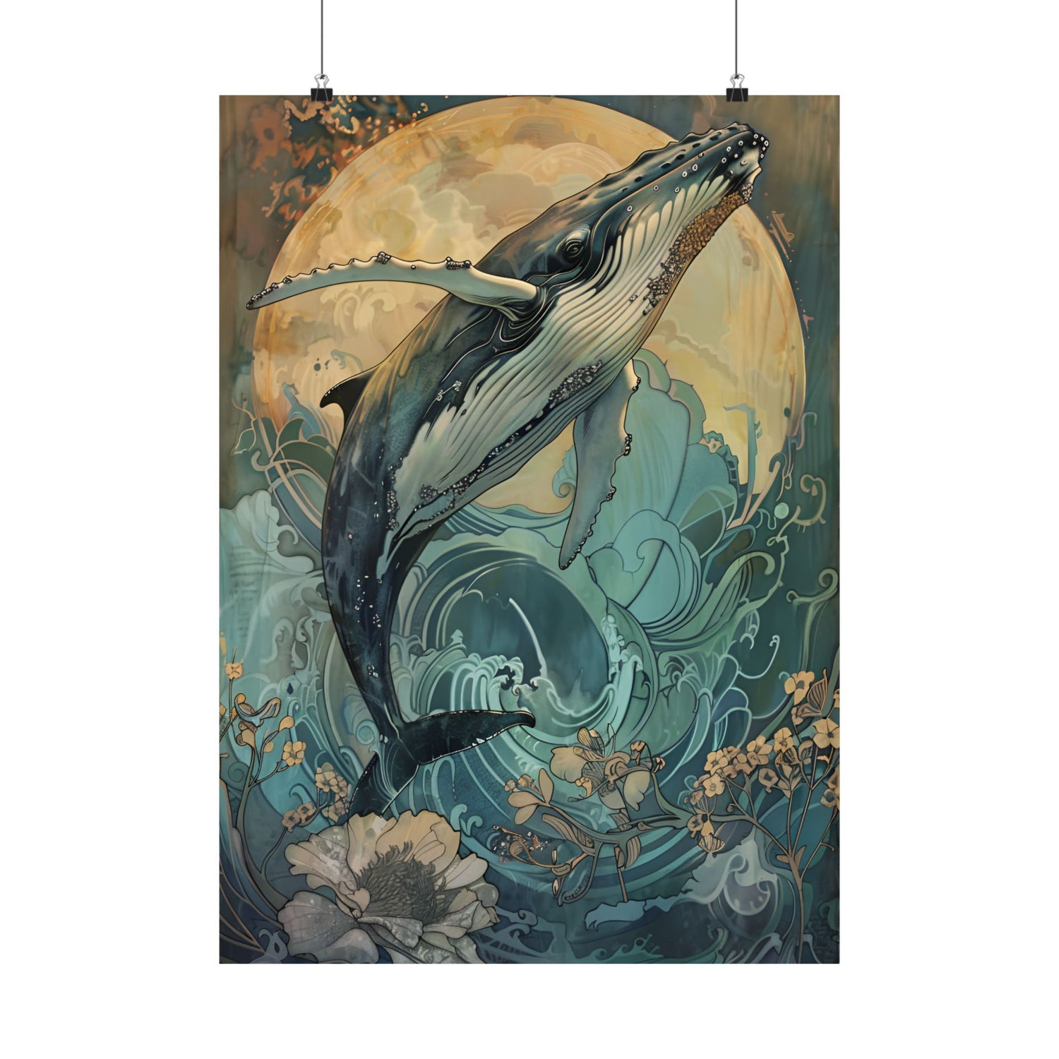 Moonrise Humpback Bloom