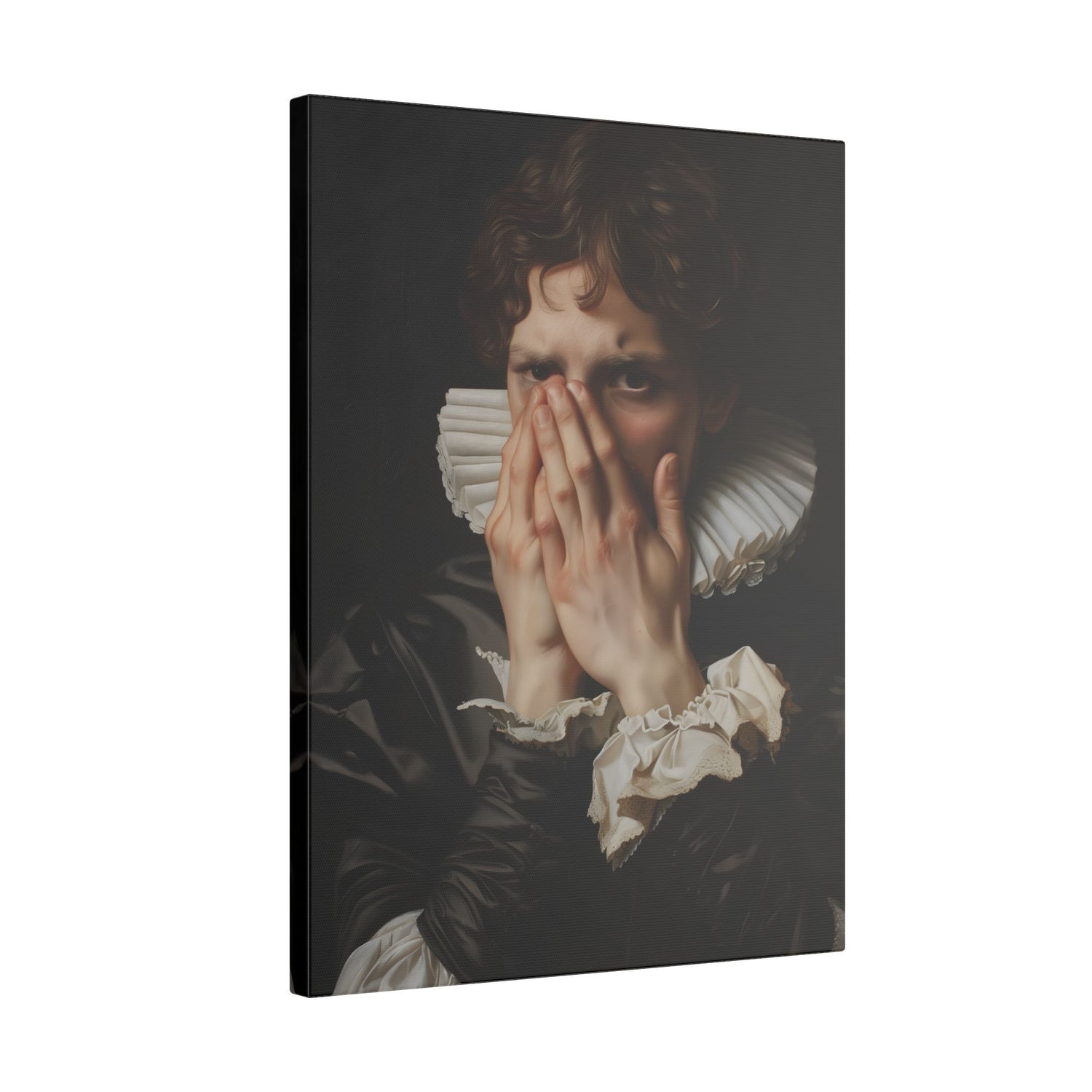 .75" Matte Canvas - The Foul Flush Reaction