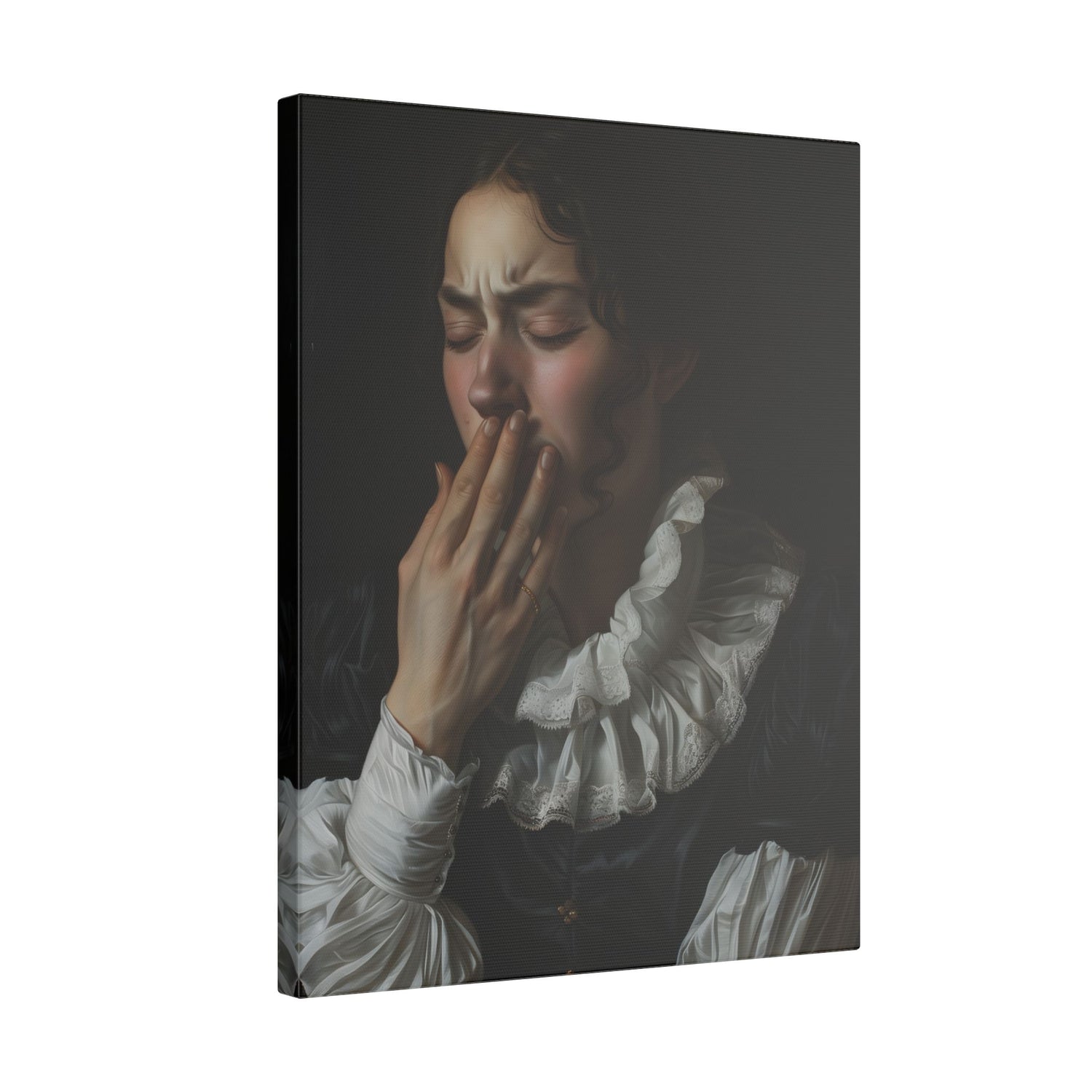 .75" Matte Canvas - Oh No, It Hit Me