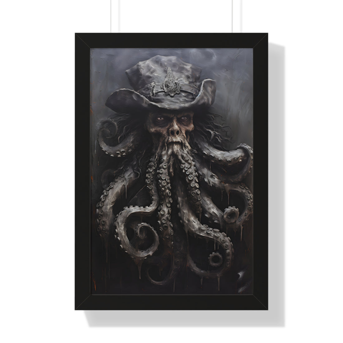 Framed Paper Print - Nautical Horror Legend