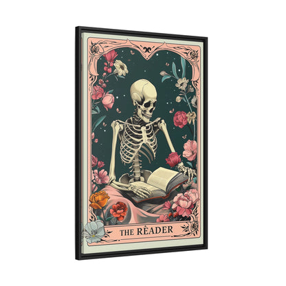 Framed Canvas - The Eternal Reader