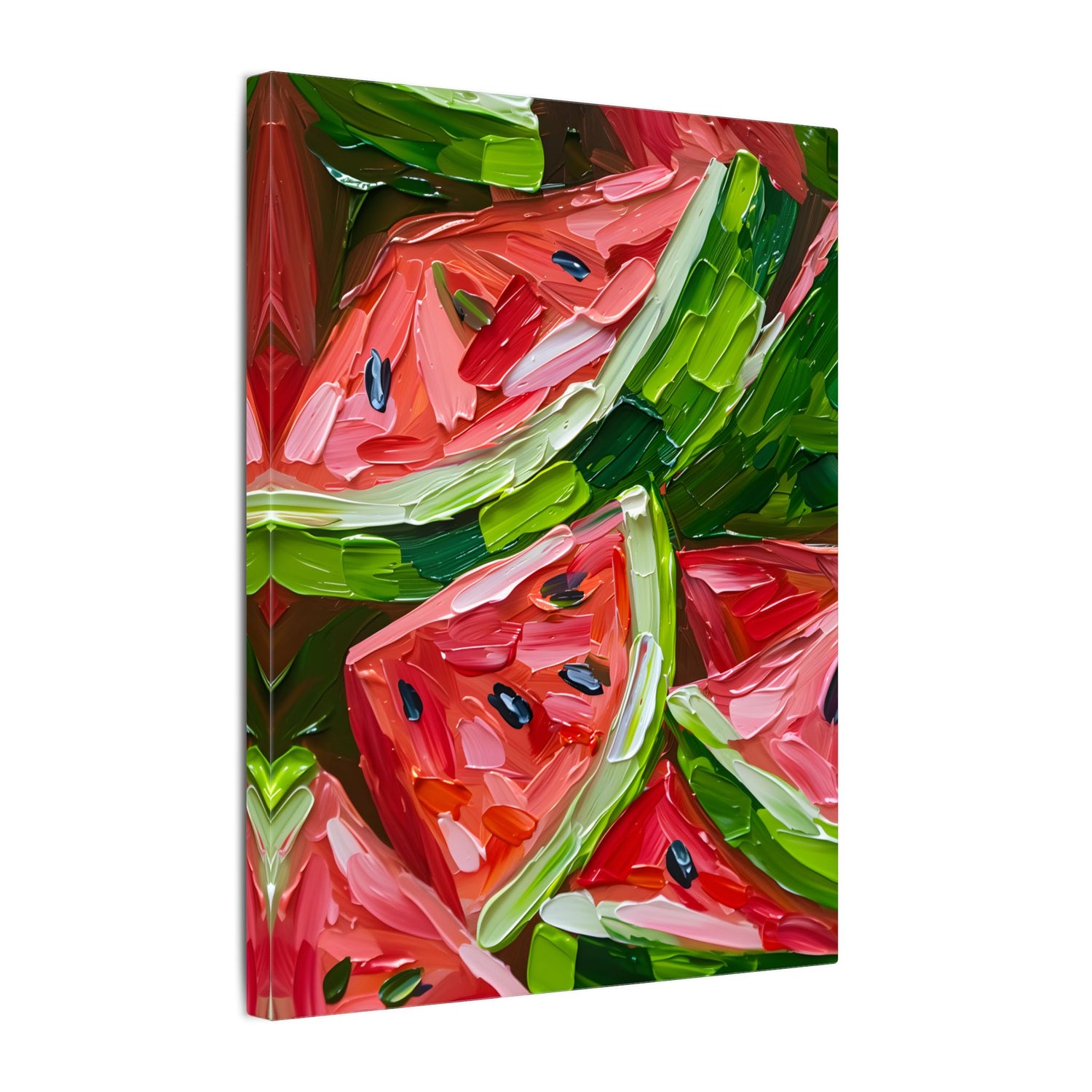 .75" Matte Canvas - Juicy Watermelon Slices