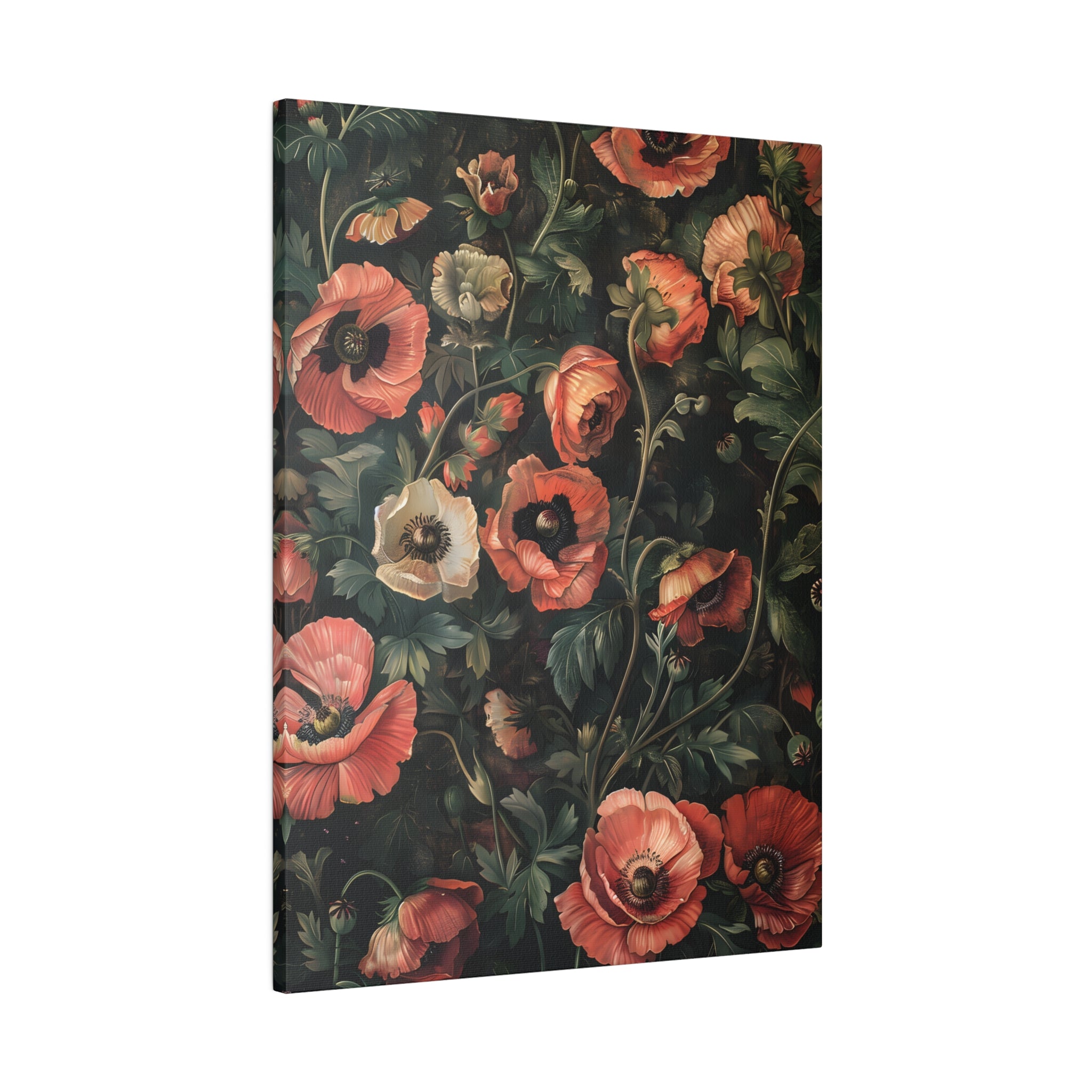 .75&quot; Matte Canvas - Enchanted Poppy Reverie