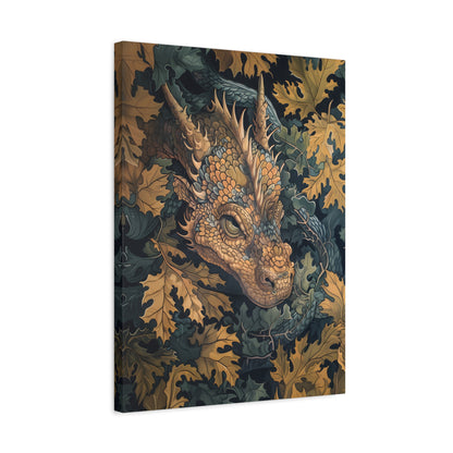 1.25" Matte Canvas - Enchanted Forest Dragon