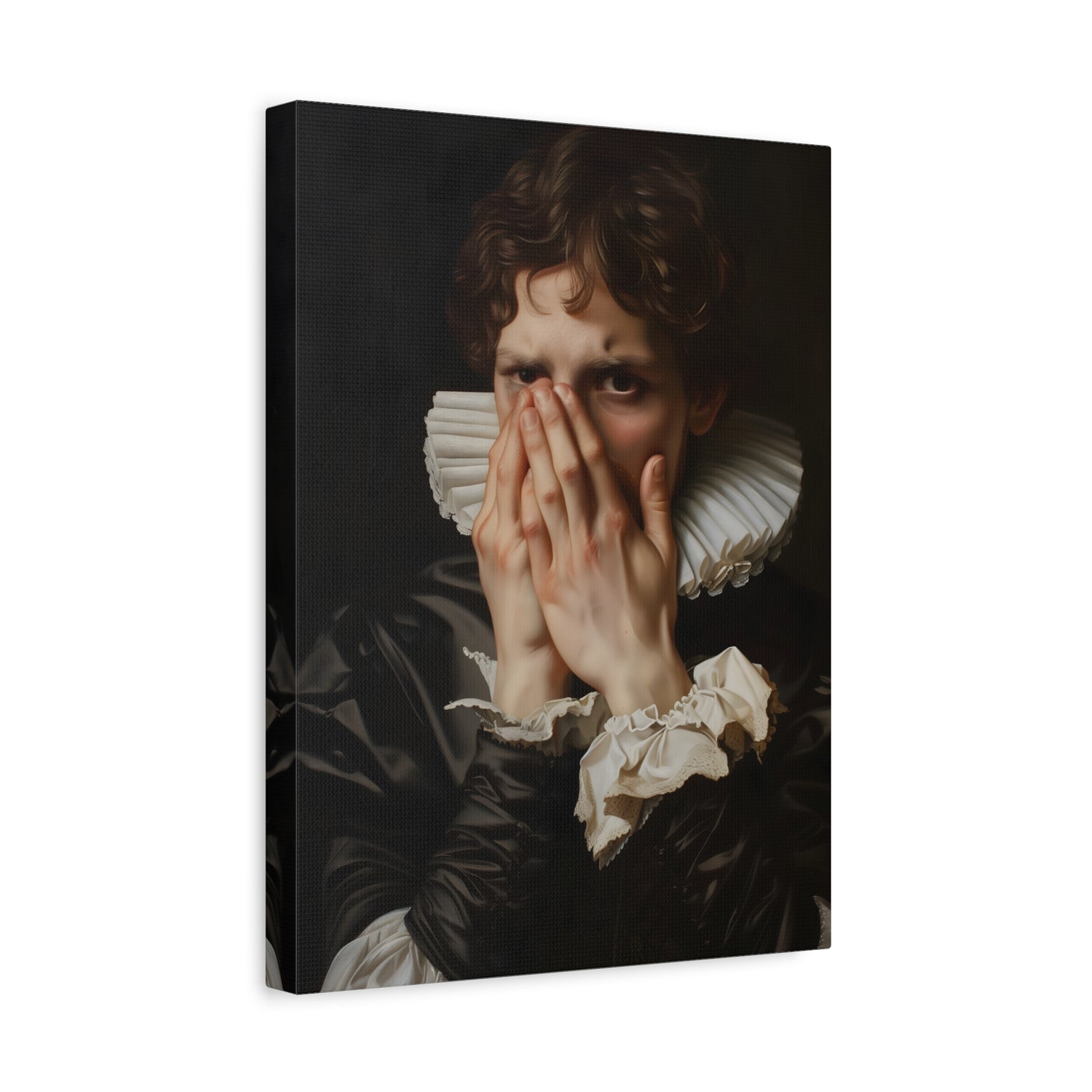 1.25" Matte Canvas - The Foul Flush Reaction