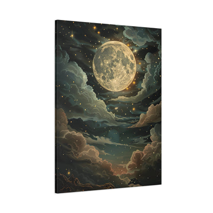 1.25" Matte Canvas - Enchanting Lunar Glow