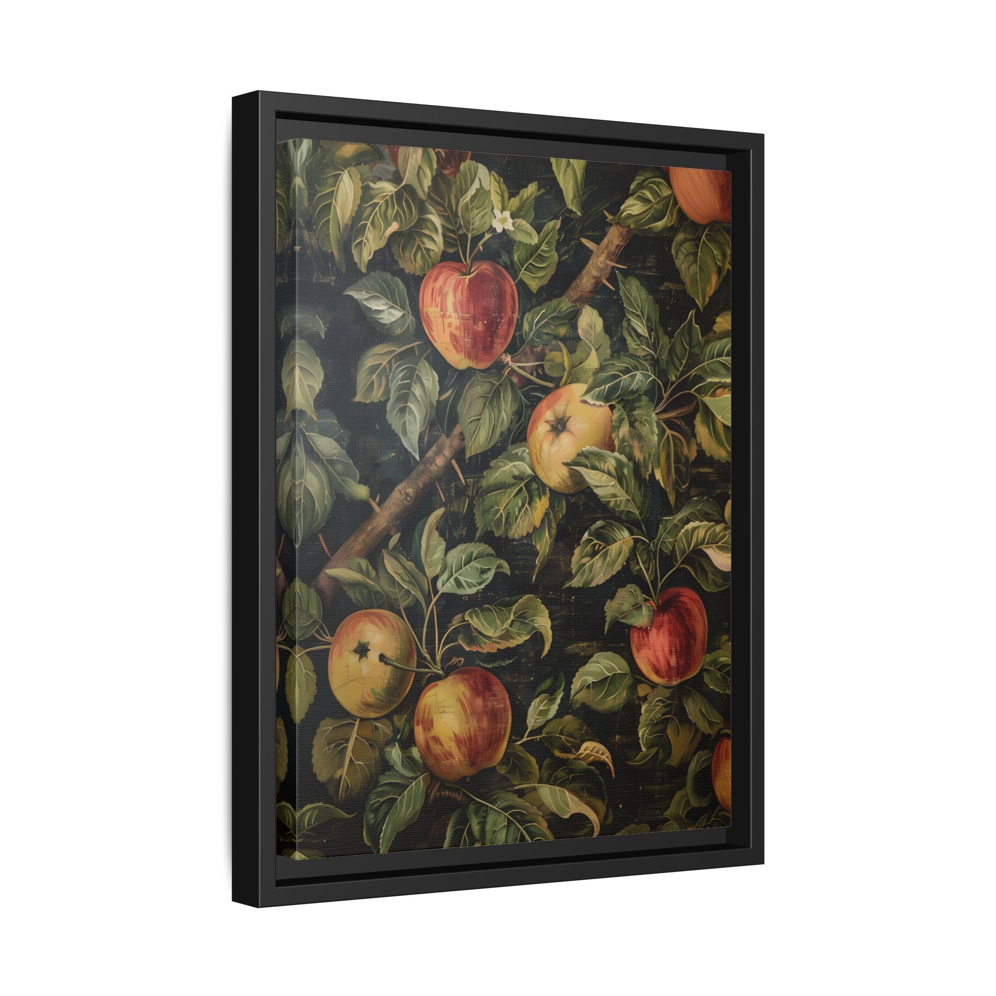 Framed Canvas - Orchard Harvest Apples