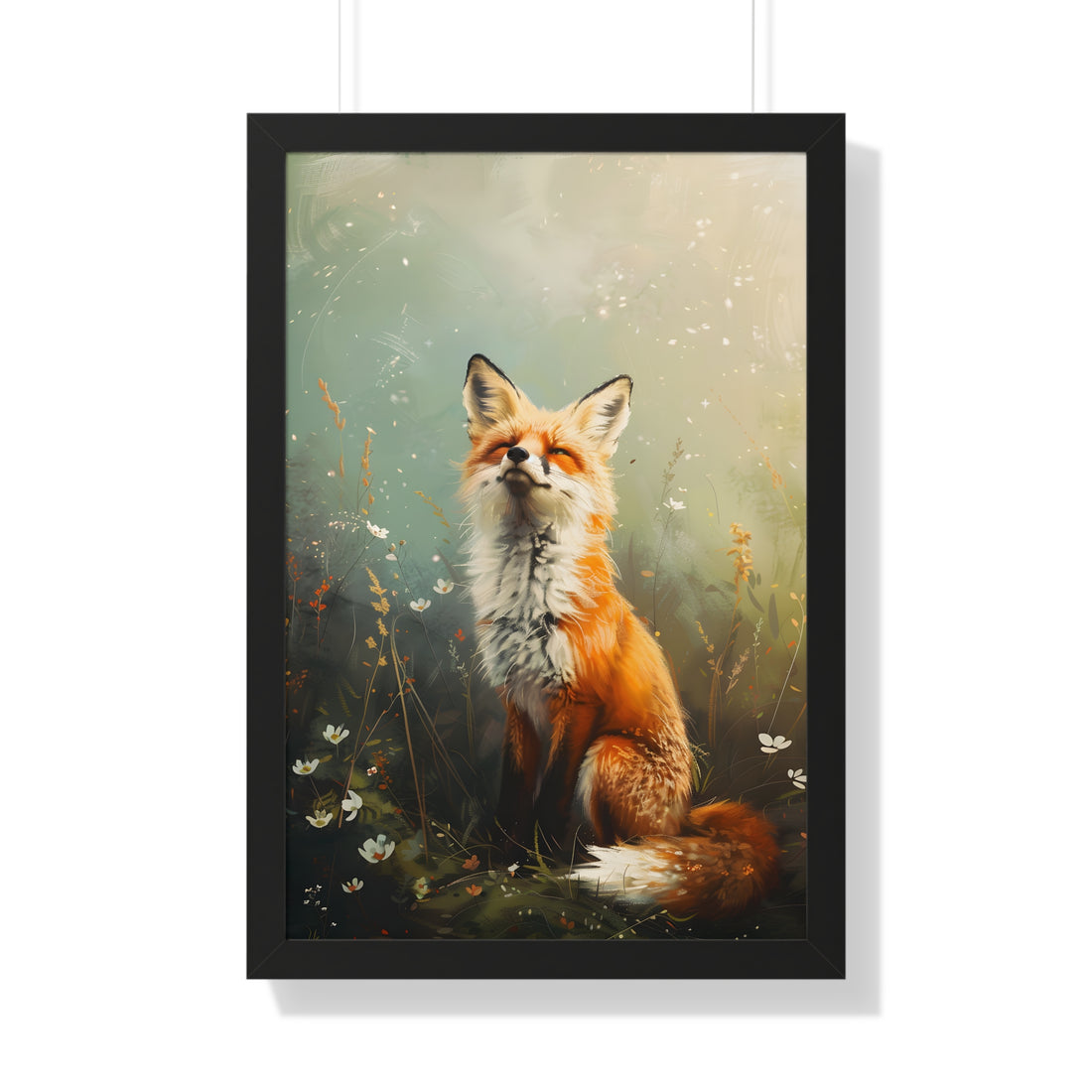 Framed Paper Print - Woodland Fox&