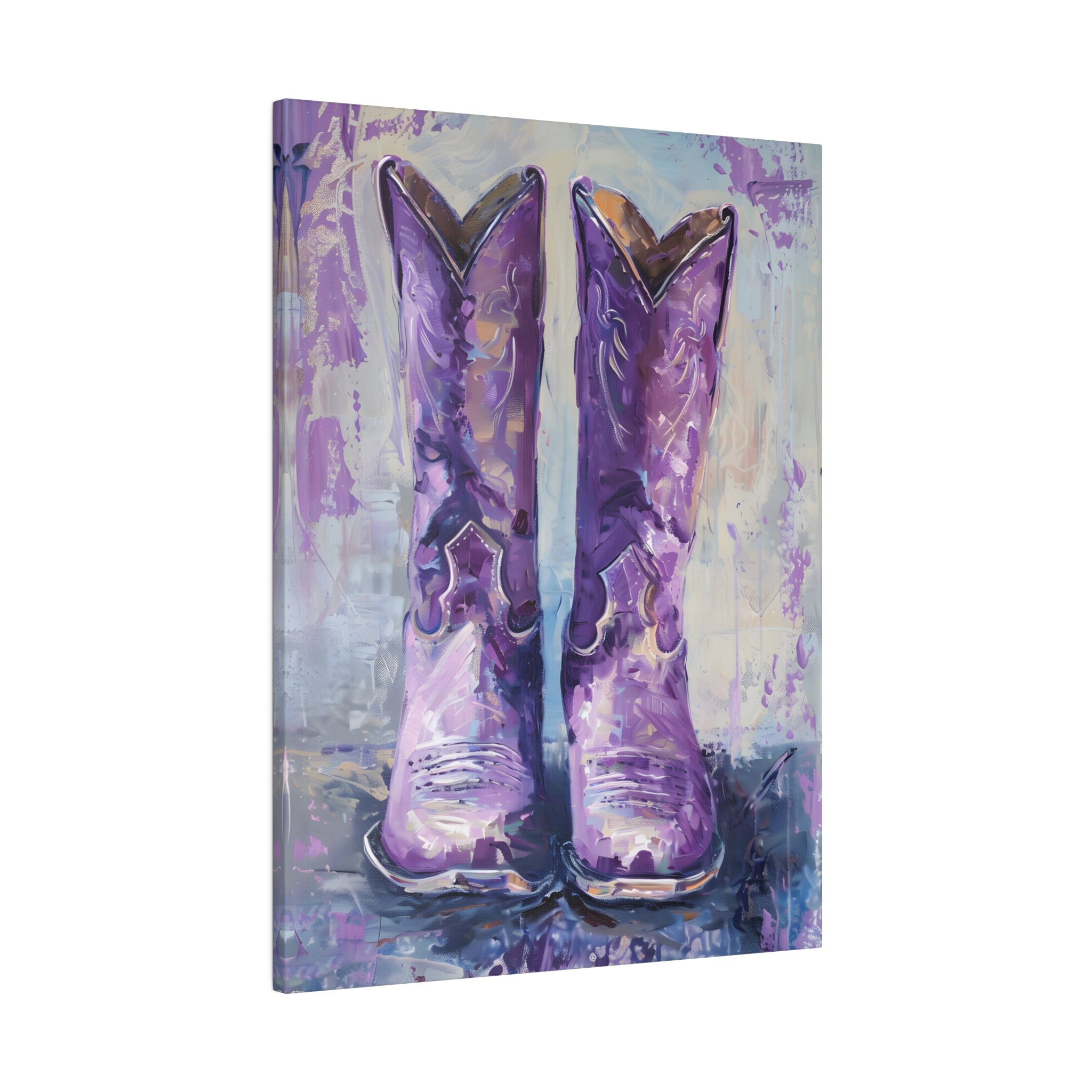 .75" Matte Canvas - Violet Cowgirl Spirit