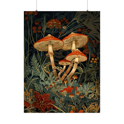 Elegant Mushroom Reverie