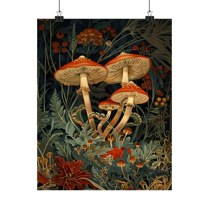 Elegant Mushroom Reverie