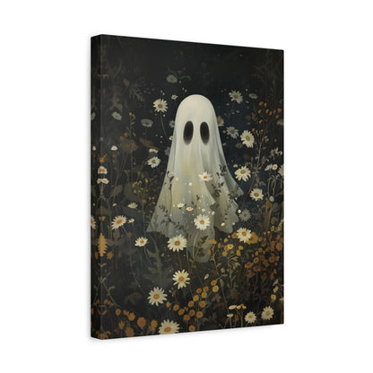 1.25" Matte Canvas - Daisy Meadow Ghost