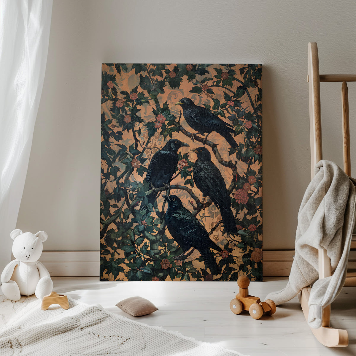 1.25" Matte Canvas - Rook&