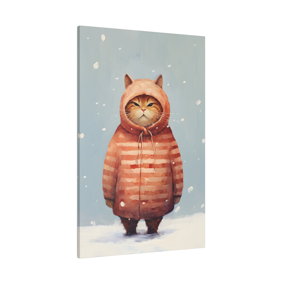 .75&quot; Matte Canvas - Grumpy Winter Floof