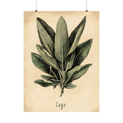 Botanical Sage Study