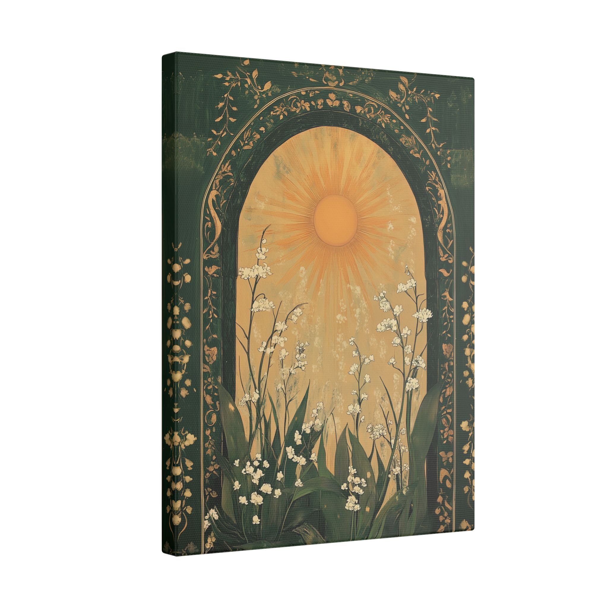 .75" Matte Canvas - Lily of the Valley Archway