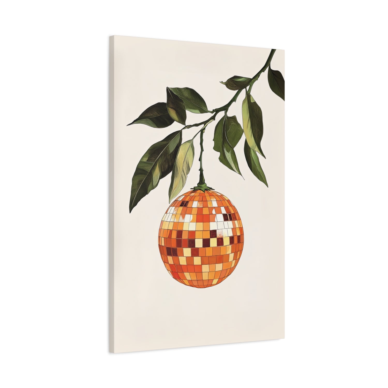 1.25" Matte Canvas - Citrus Disco Glow Drop
