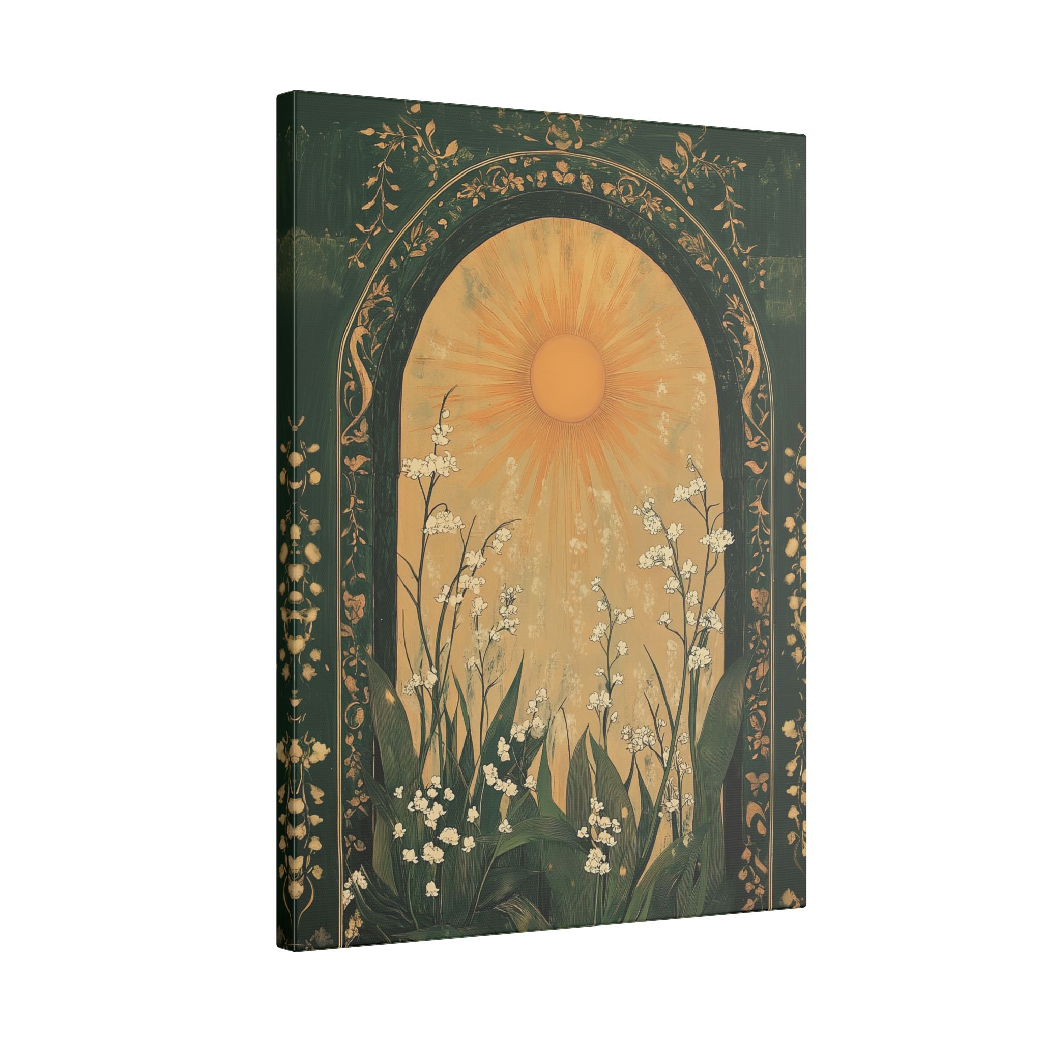 .75" Matte Canvas - Lily of the Valley Archway