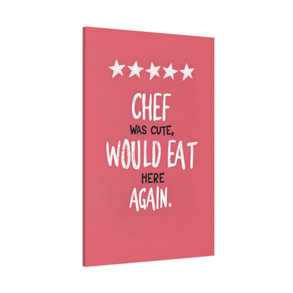 1.25" Matte Canvas - Chef’s Charm