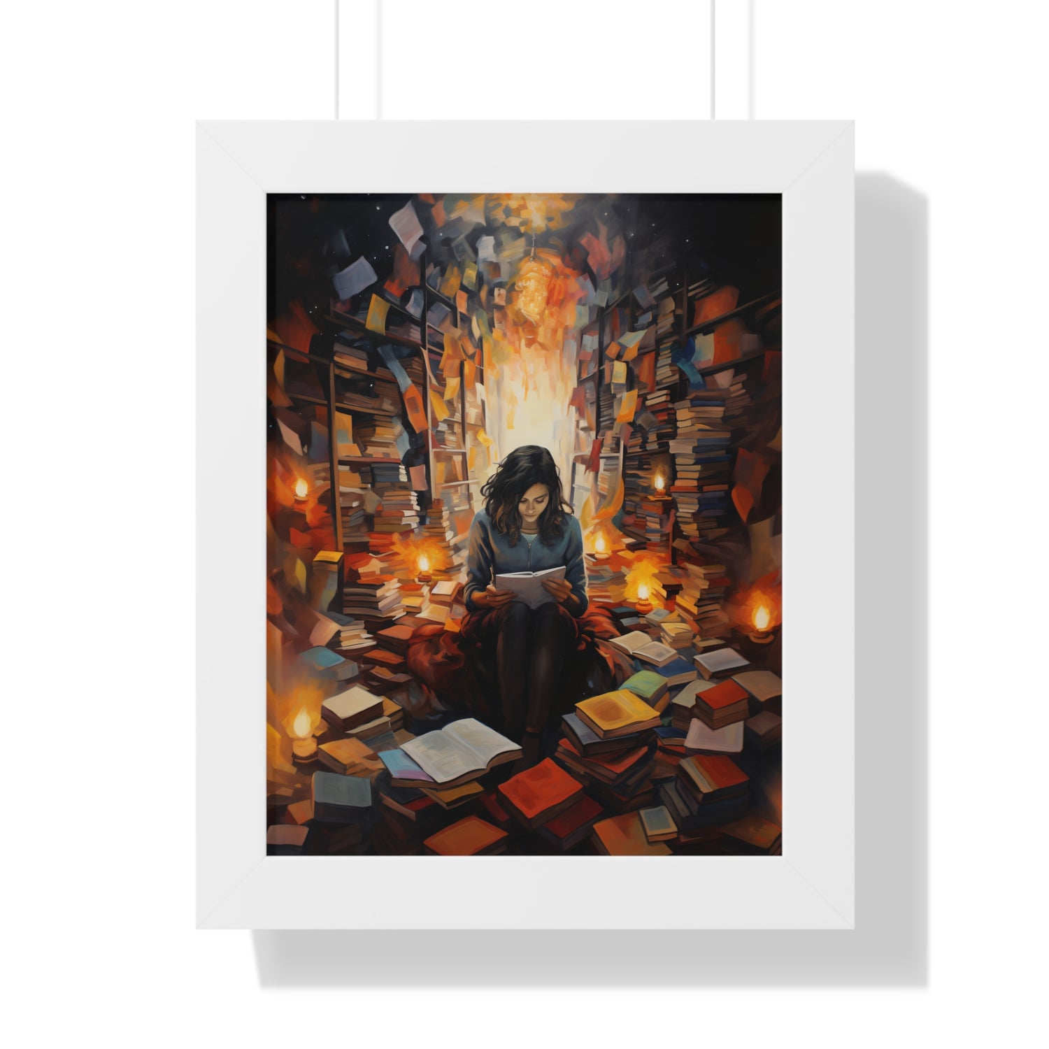 Framed Paper Print - The Sanctuary of Stories