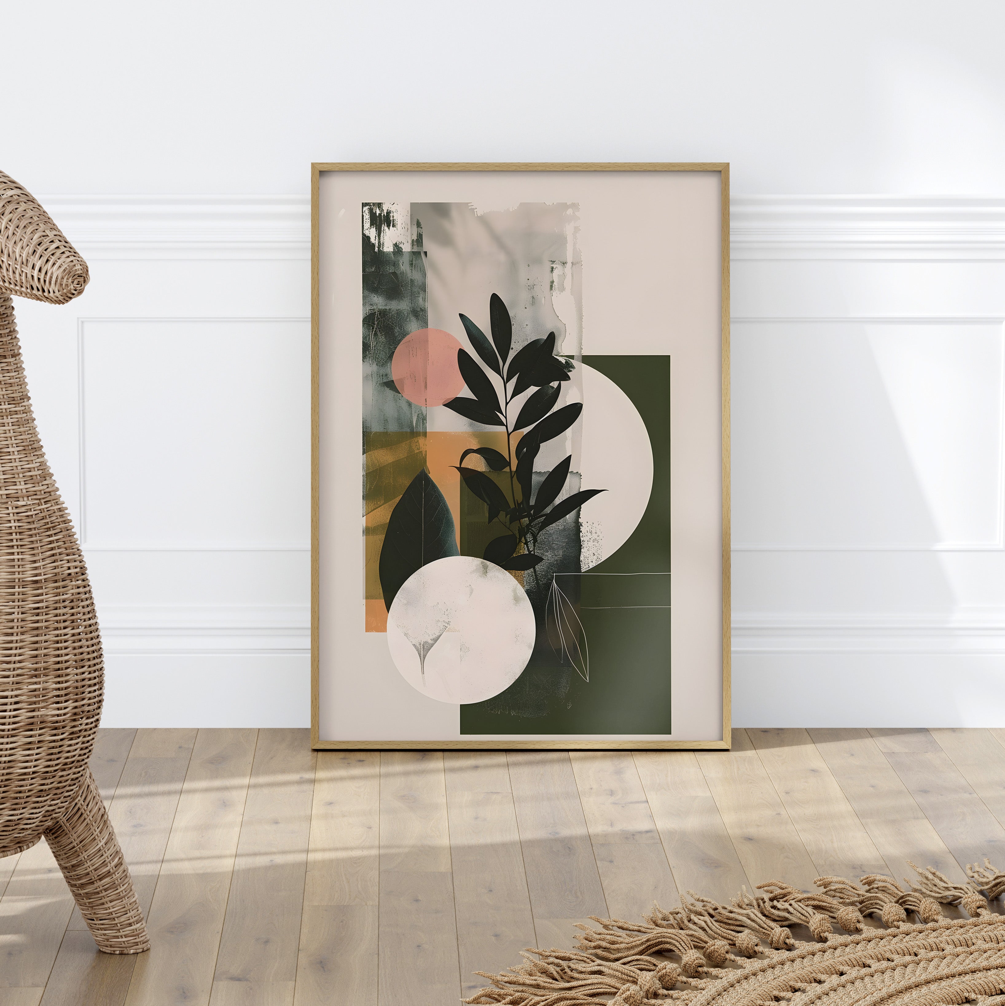 Earthy Geometric Botanicals