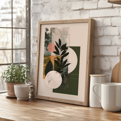 Earthy Geometric Botanicals