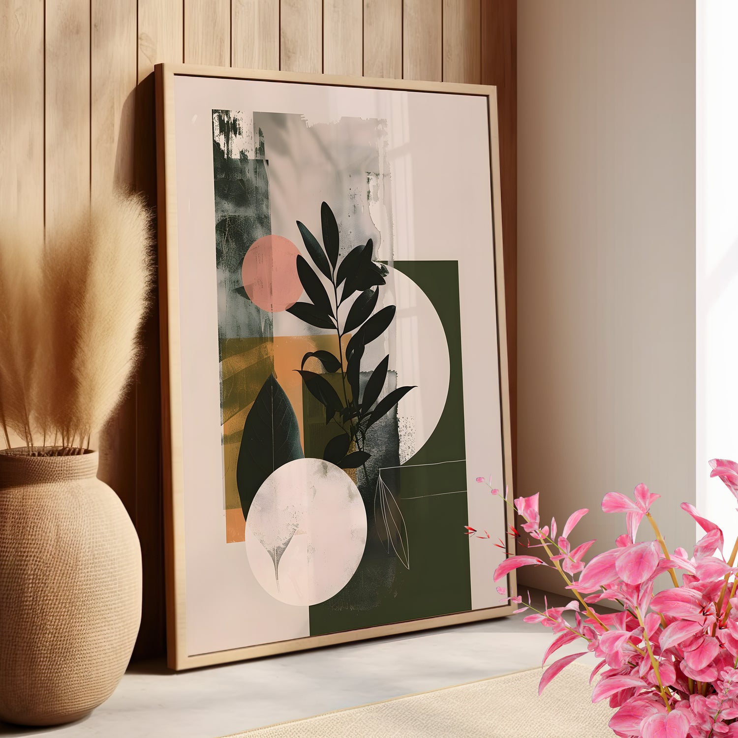 Earthy Geometric Botanicals