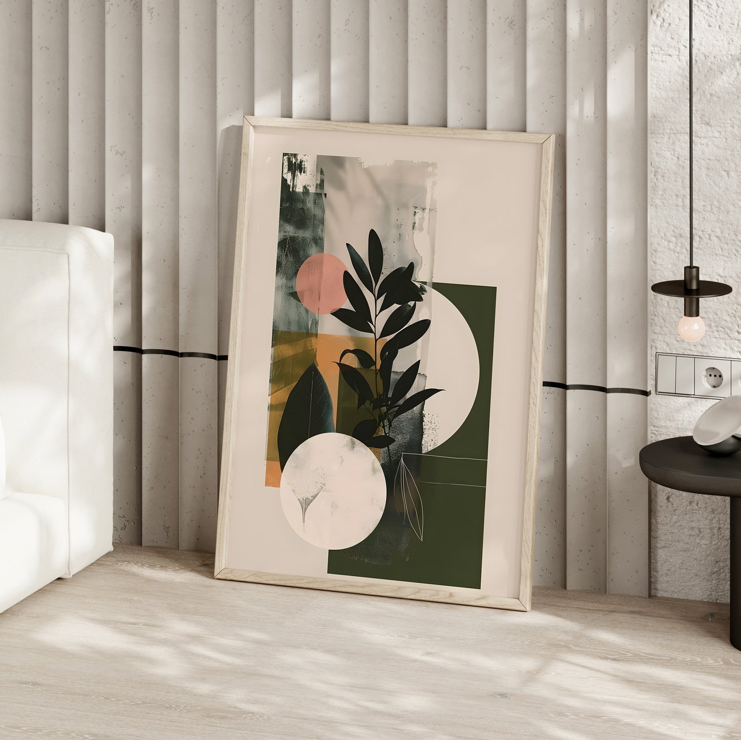 Earthy Geometric Botanicals