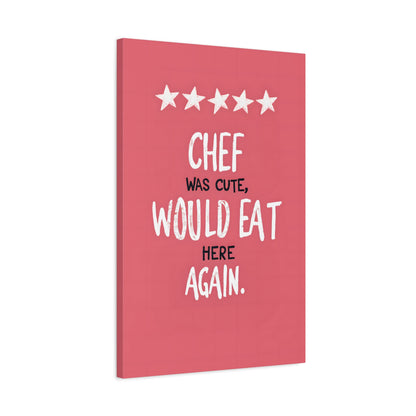 1.25" Matte Canvas - Chef’s Charm