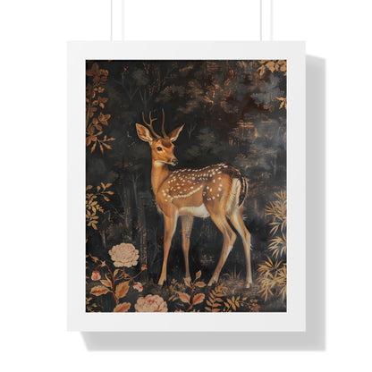 Framed Paper Print - Enchanted Forest Doe