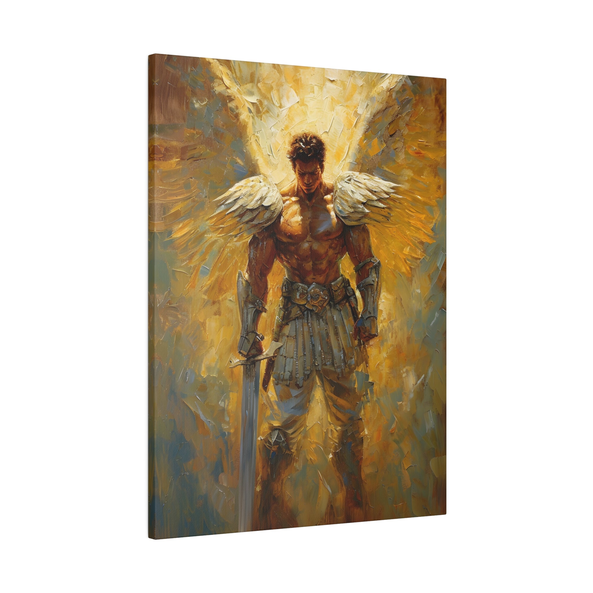 .75&quot; Matte Canvas - Celestial Warrior&