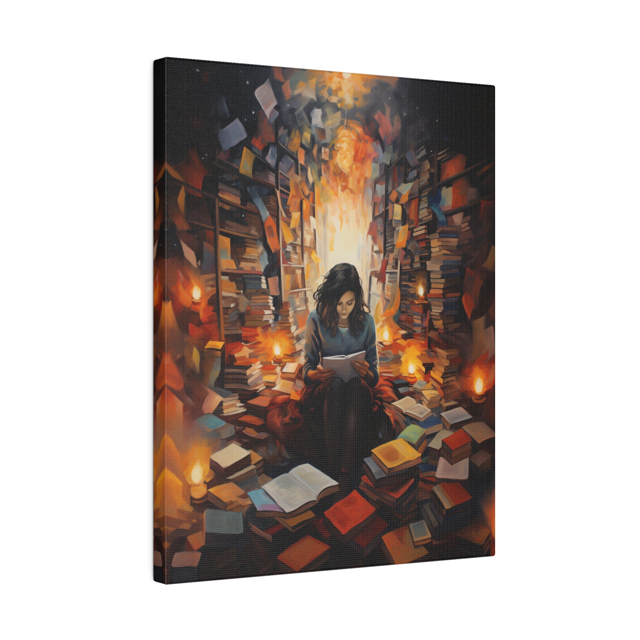 .75" Matte Canvas - The Sanctuary of Stories