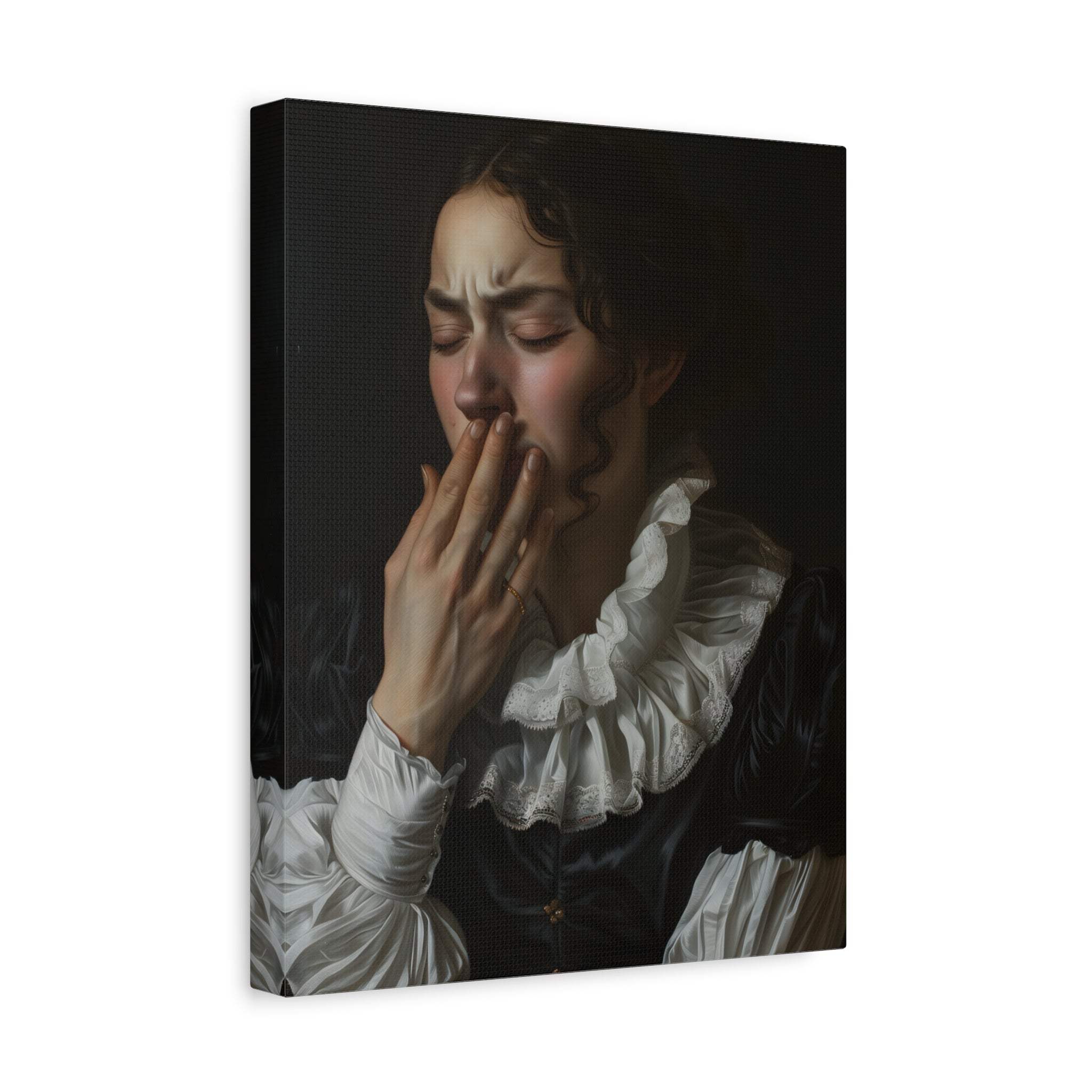 1.25" Matte Canvas - Oh No, It Hit Me