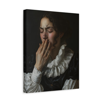 1.25" Matte Canvas - Oh No, It Hit Me