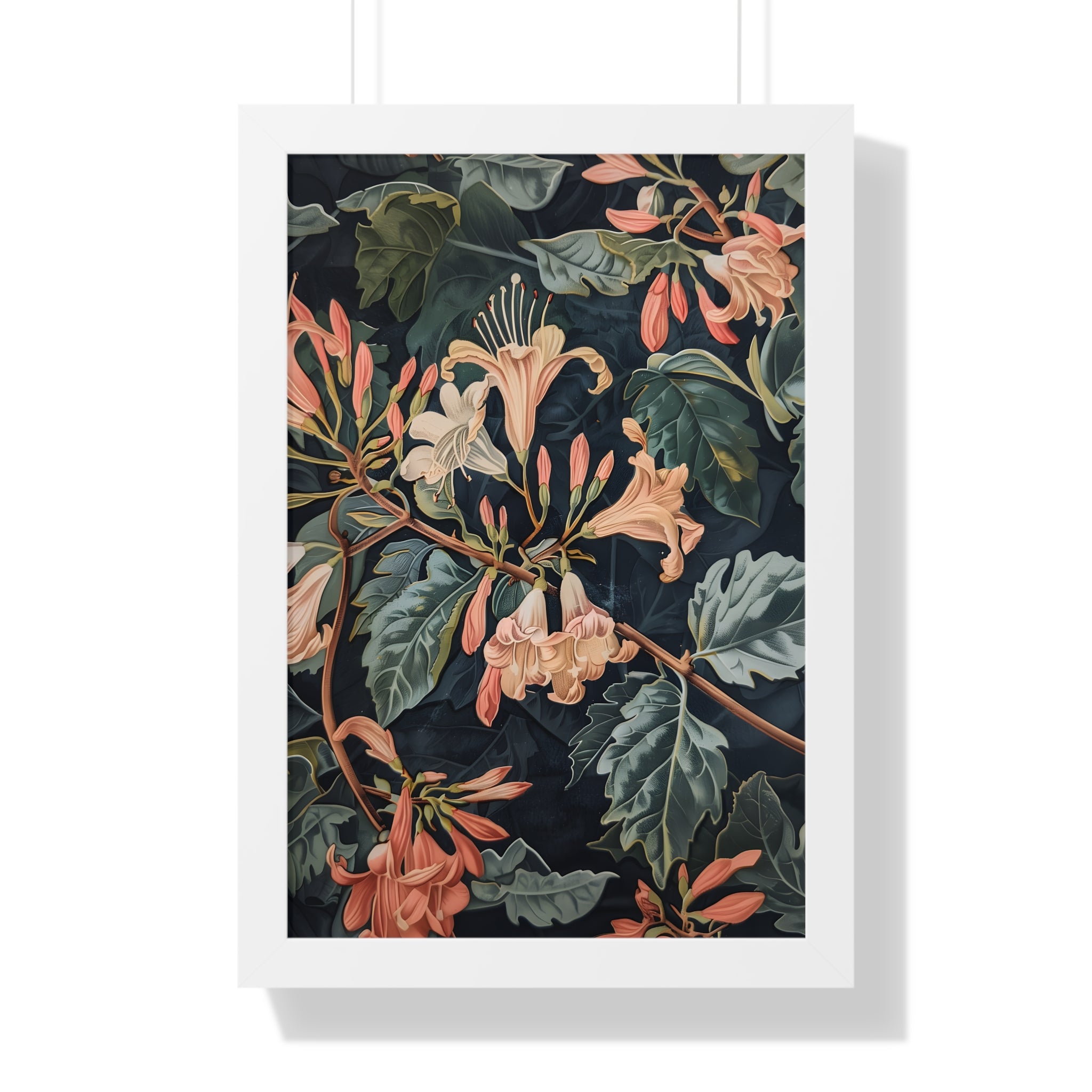 Framed Paper Print - Honeysuckle&