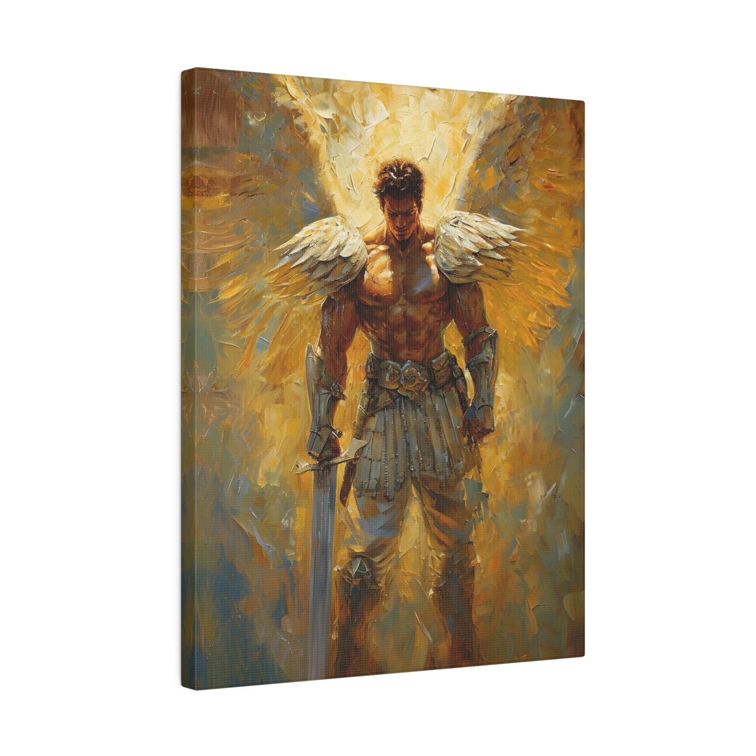 .75&quot; Matte Canvas - Celestial Warrior&