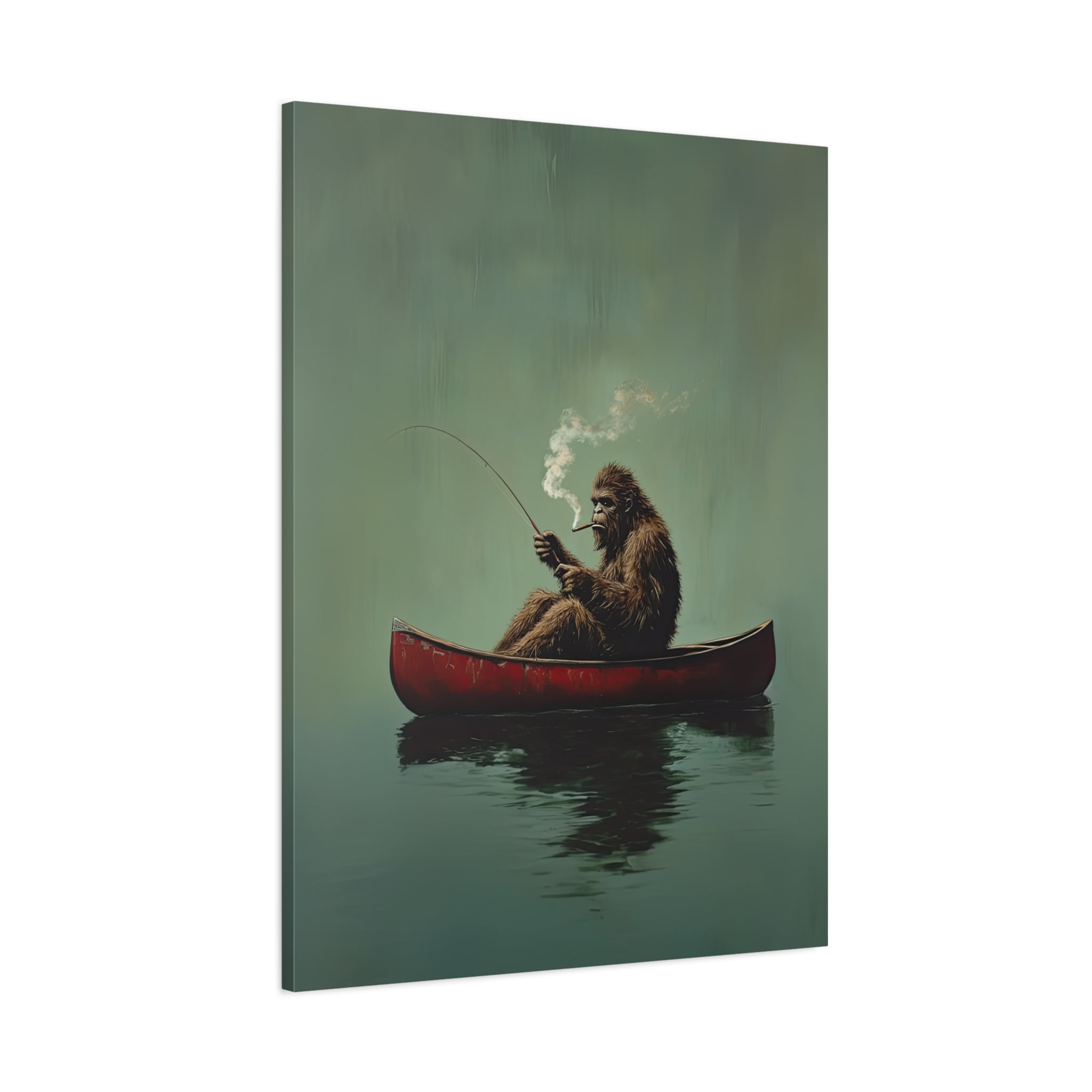 1.25" Matte Canvas - Bigfoot Canoe Adventure