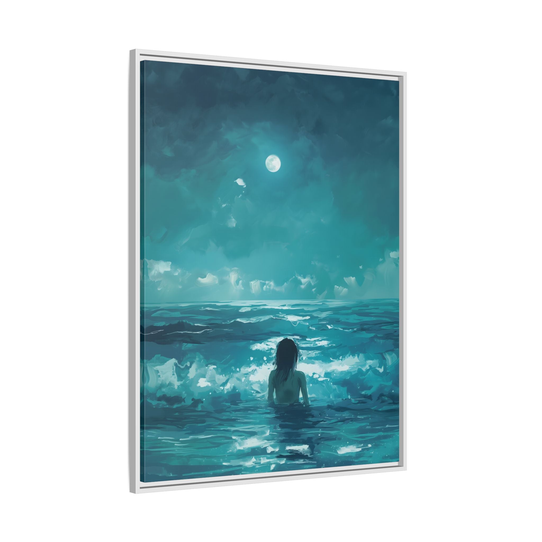 Framed Canvas - Married to the Sea