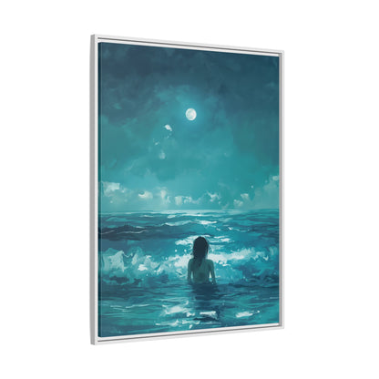 Framed Canvas - Married to the Sea