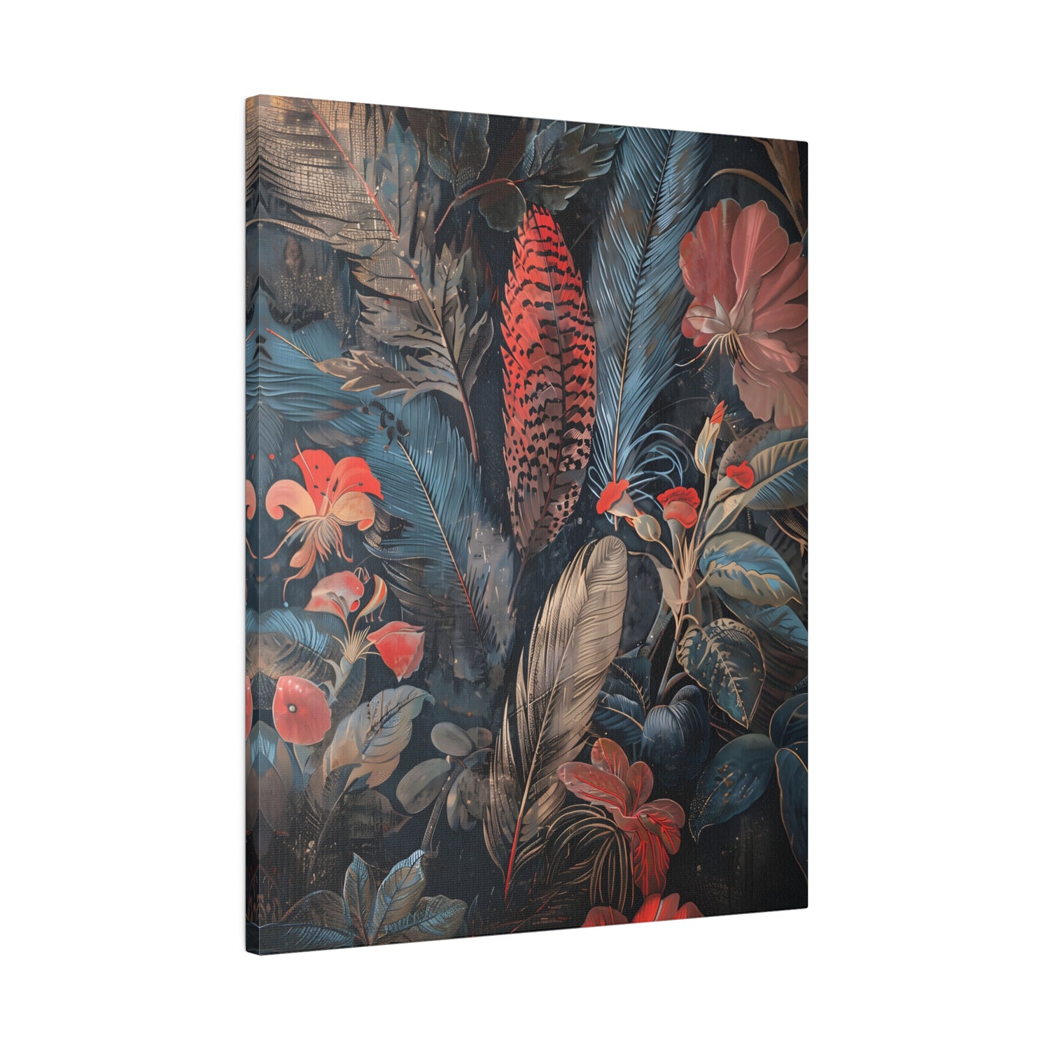 .75&quot; Matte Canvas - Midnight Garden Reverie