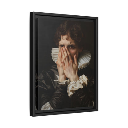 Framed Canvas - The Foul Flush Reaction