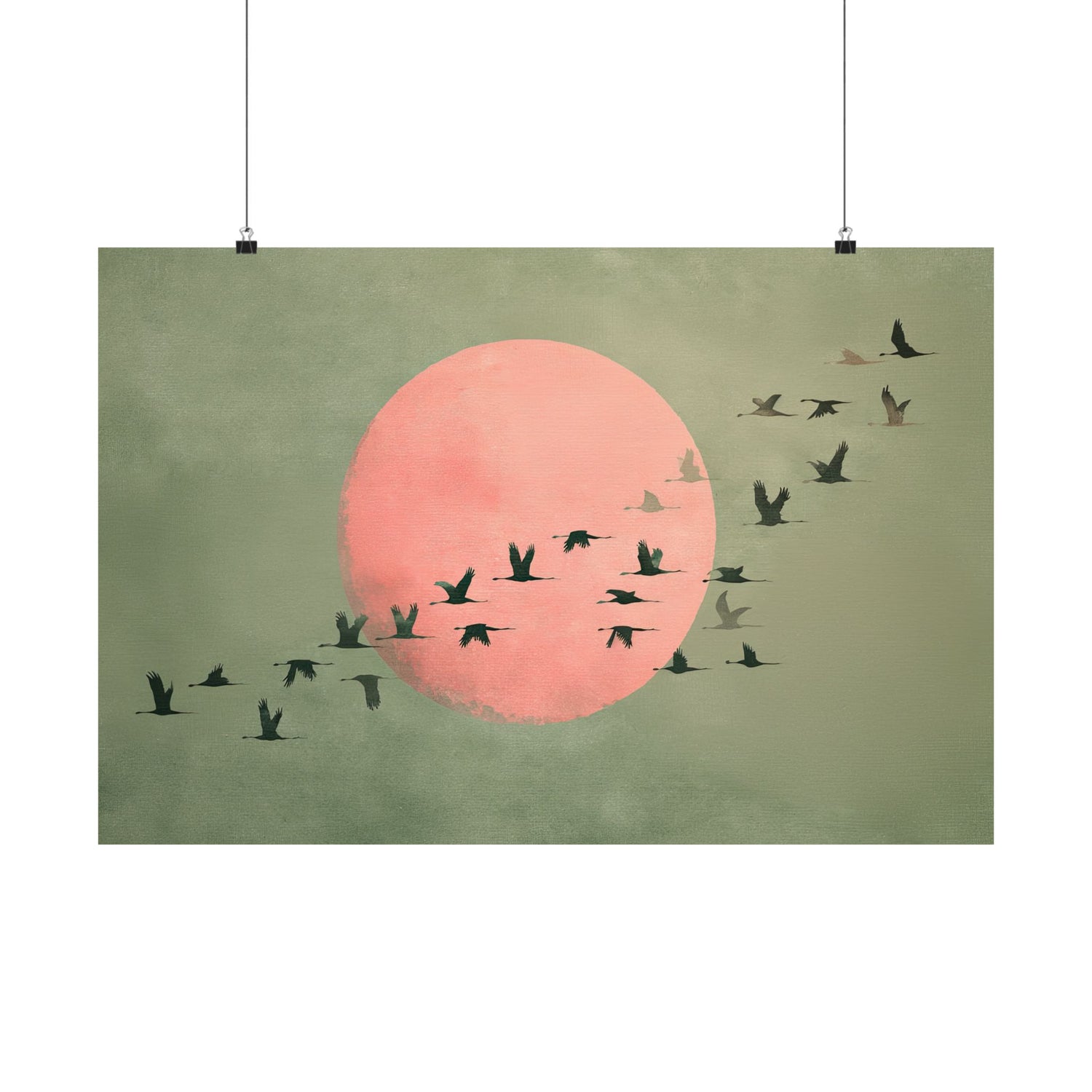 Blush Moon Bird Migration