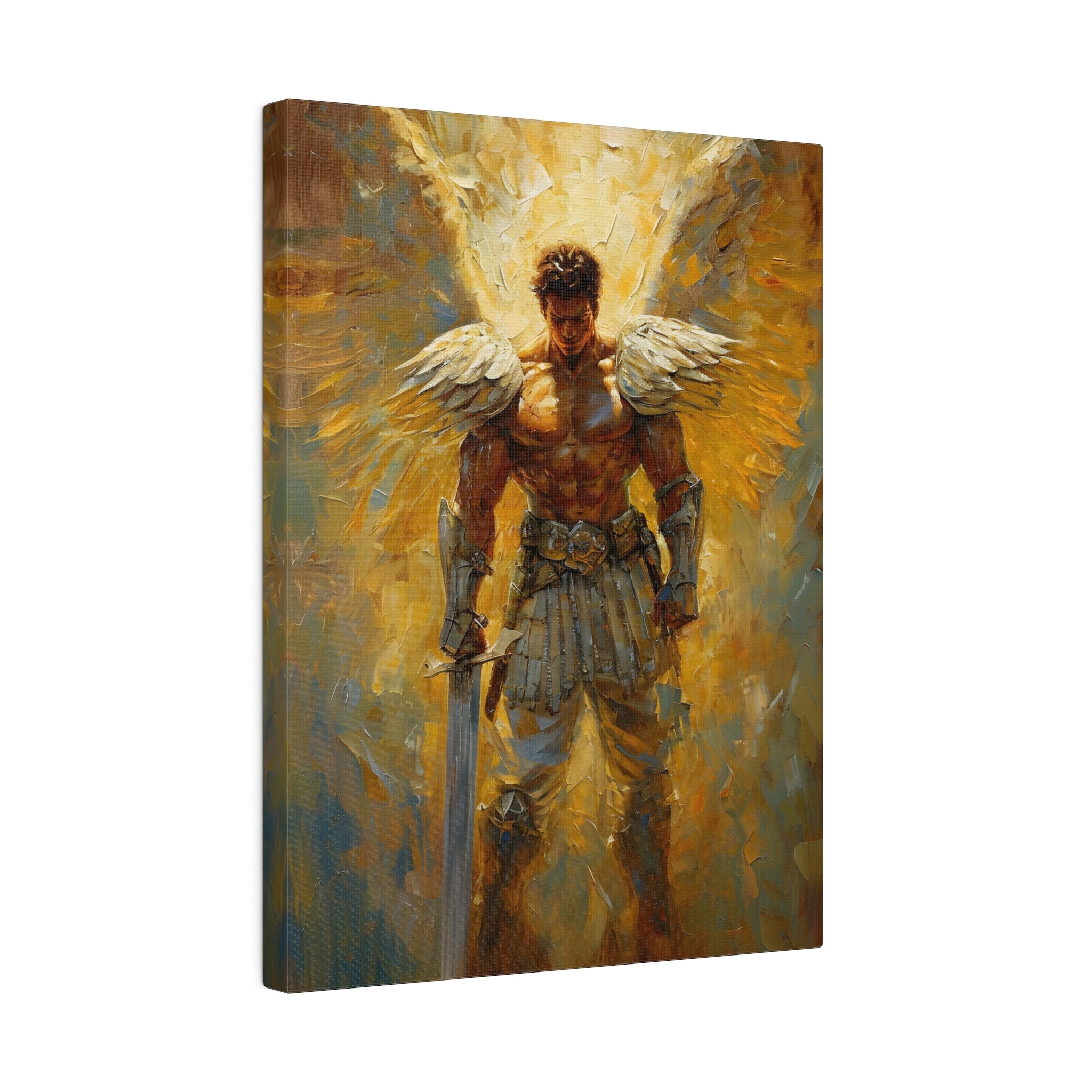 .75&quot; Matte Canvas - Celestial Warrior&