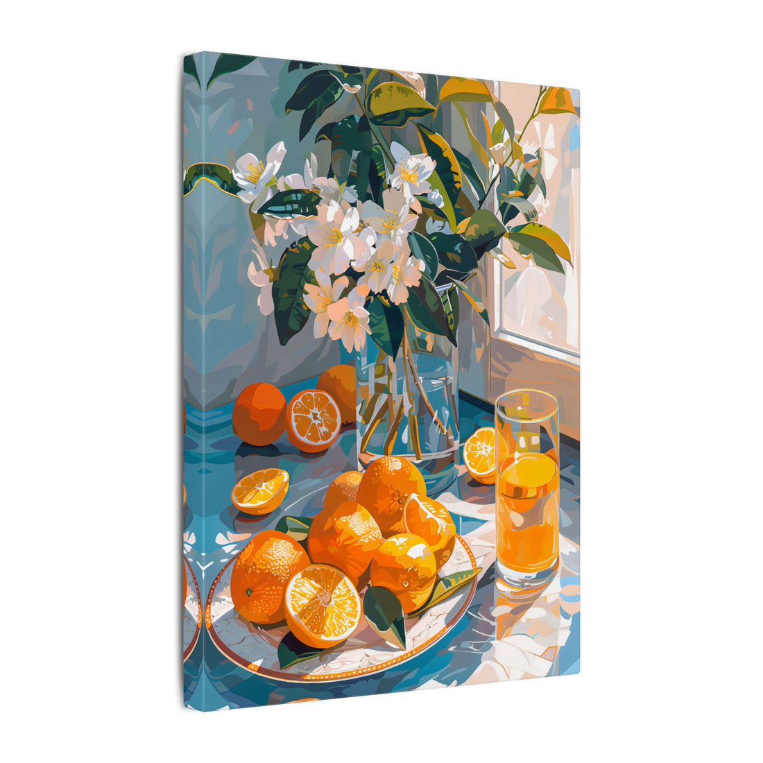 .75&quot; Matte Canvas - Citrus Blossom Morning