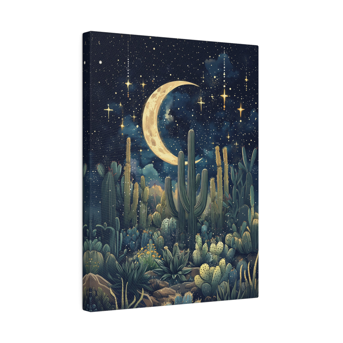 .75" Matte Canvas - Dreamy Desert Night
