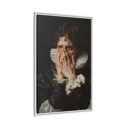 Framed Canvas - The Foul Flush Reaction