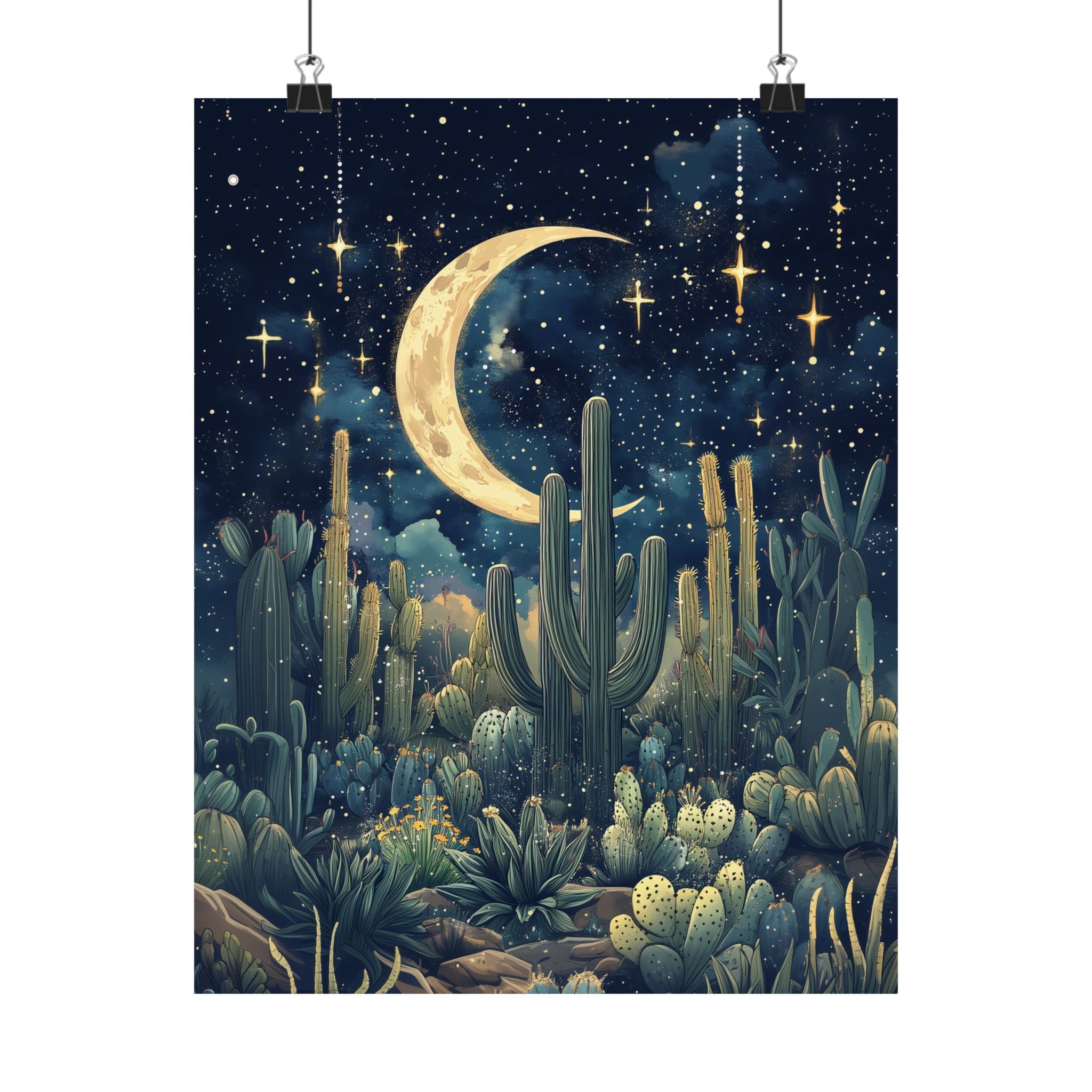 Dreamy Desert Night