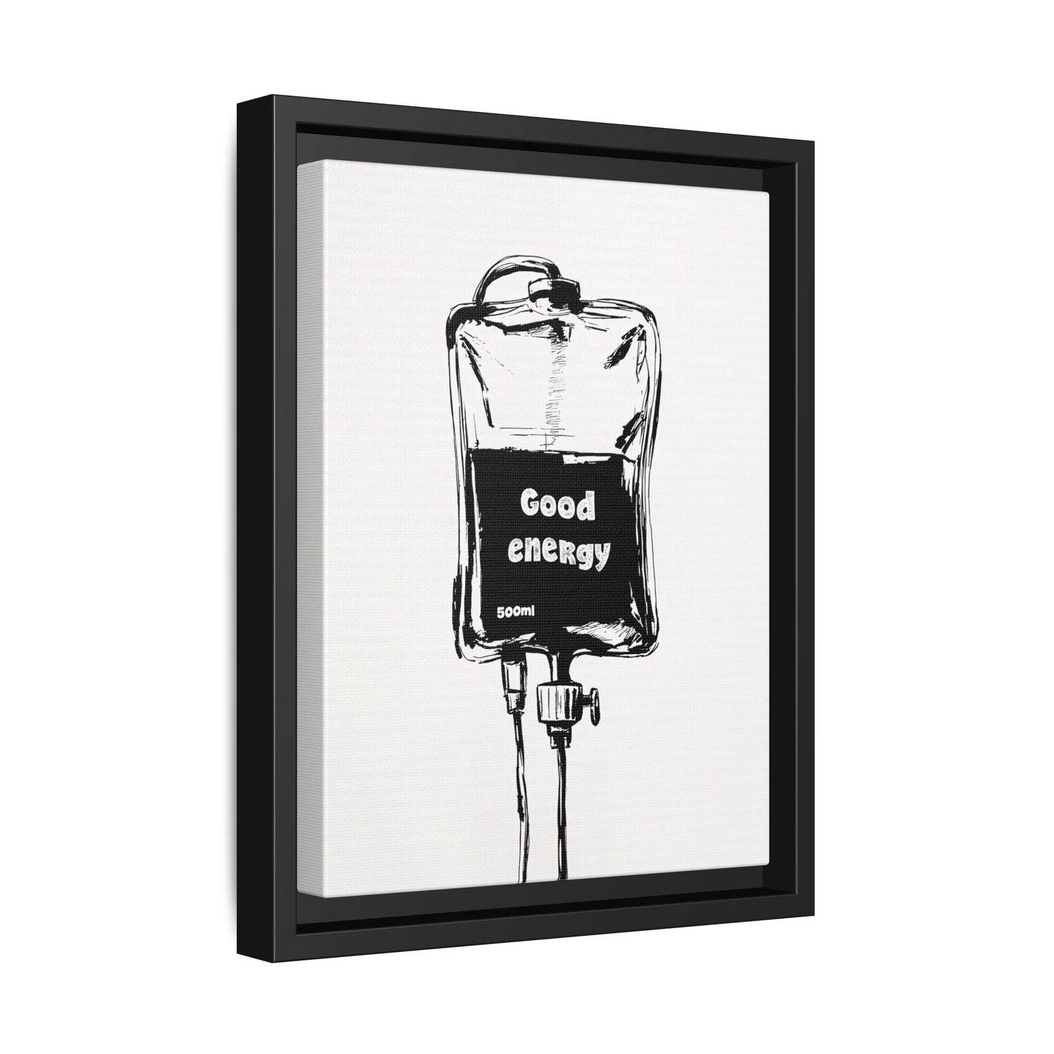 Framed Canvas - Good Energy IV Bag