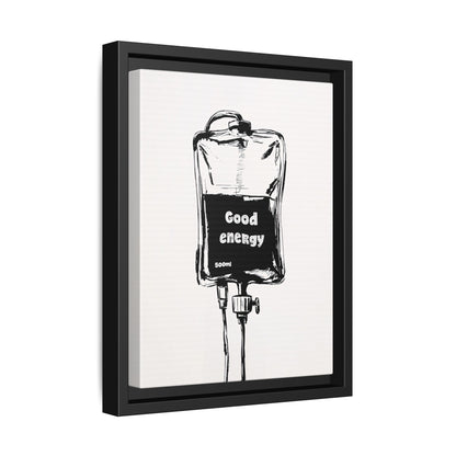 Framed Canvas - Good Energy IV Bag