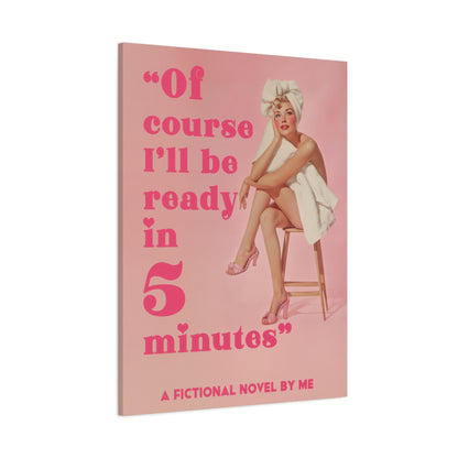 1.25" Matte Canvas - Ready in 5 Minutes